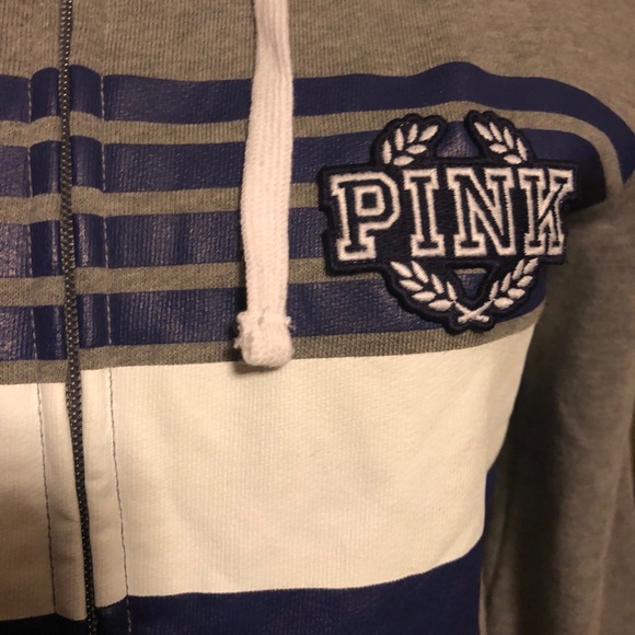 Pink zip up jacket - Picture 3 of 4